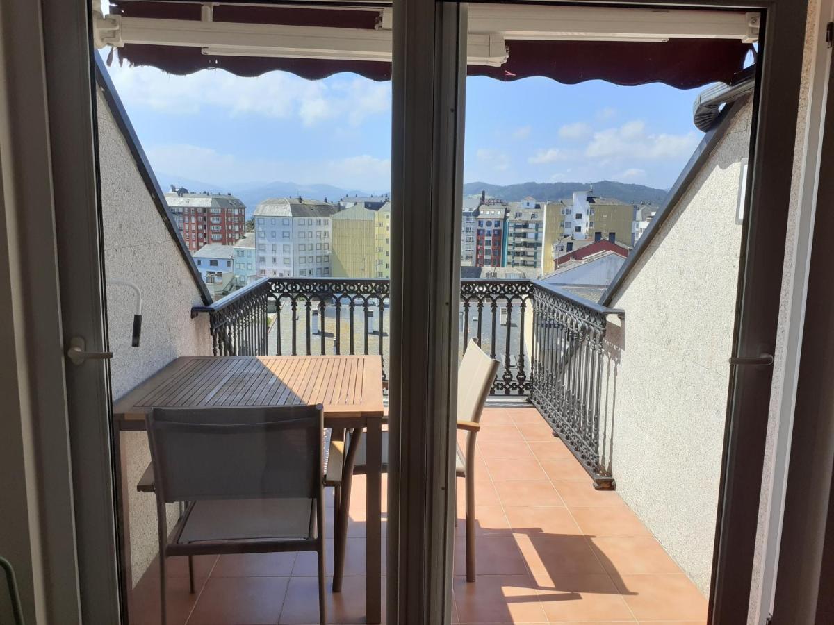 Atico Con Terraza Y Piscina Comunitaria Apartment Рибадео Екстериор снимка